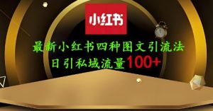 25年最新小红书发布简单图文,单人单号日引流200+创业粉-网赚资源网