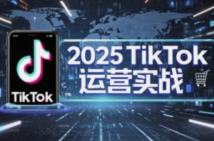 2025TikTok电商运营,掌握TikTok店铺运营核心技巧,实现低成本高转化-网赚资源网