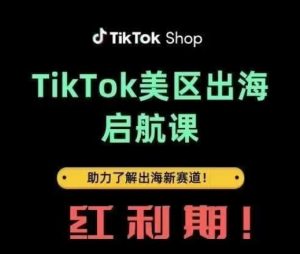 TikTok出海启航课(美区)助力了解出海红利新赛道-网赚资源网