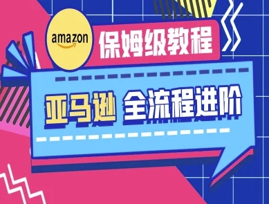 亚马逊保姆级全流程实操教程-跨境电商教程 - 网赚资源网-网赚资源网