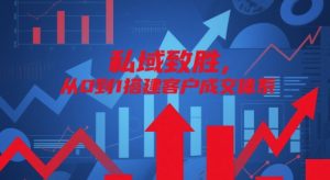 私域致胜，从0到1搭建客户成交体系 - 网赚资源网-网赚资源网