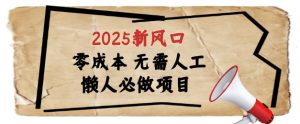2025新风口,懒人必做项目,浏览器全自动掘金【揭秘】-网赚资源网