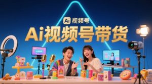 风口已至!AI视频号带货轻松月入过1W,99%的普通人却卡在内容制作门槛-网赚资源网