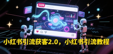 小红书引流获客2.0，小红书引流教程 - 网赚资源网-网赚资源网