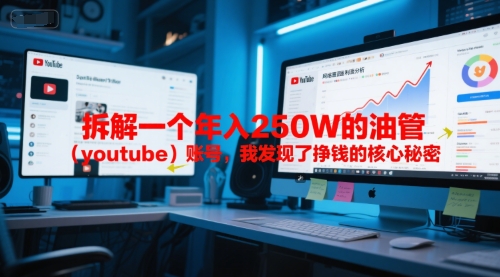 付费文章：拆解一个年入250W的油管（youtube）账号，我发现了挣钱的核心秘密 - 网赚资源网-网赚资源网
