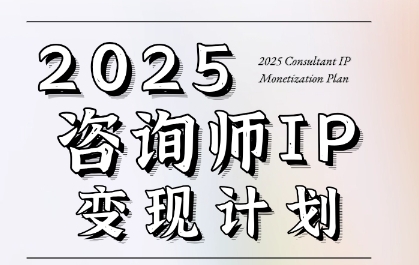 7天构建咨询师变现系统，2025咨询师IP变现计划训练营 - 网赚资源网-网赚资源网