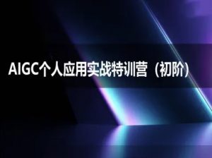 AIGC个人实战应用特训营(初阶班)-deepseek思考力2025-网赚资源网