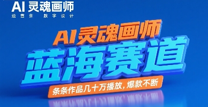 AI灵魂画师，蓝海赛道，条条作品几十W播放，爆款不断 - 网赚资源网-网赚资源网