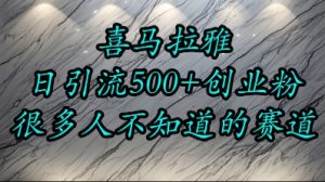 喜马拉雅，小而精的流量赛道，日进500+精准创业粉 - 网赚资源网-网赚资源网