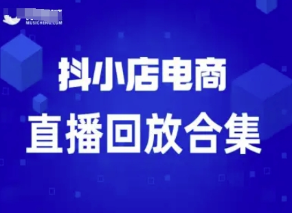 短视频电商：抖小店变现从0到盈利过直播回放-网赚资源网