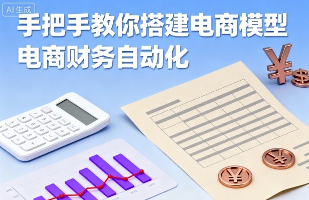手把手教你搭建电商模型-电商财务自动化-网赚资源网
