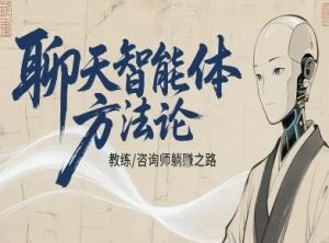 聊天智能体方法论-咨询师教师个人IP教程，咨询师教练躺賺之路 - 网赚资源网-网赚资源网