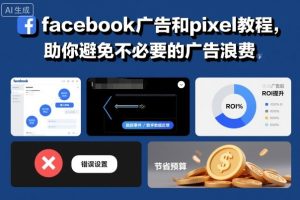 facebook广告和pixel教程，助你避免不必要的广告浪费 - 网赚资源网-网赚资源网