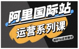 阿里国际站运营系列课,涵盖精准引流、直通车与全站推实战SOP,搭配AI效率工具包与高阶增长玩法-网赚资源网