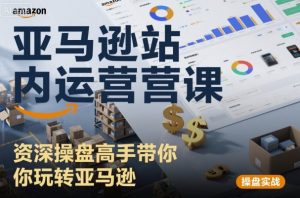 亚马逊站内运营课：资深操盘高手带你玩转亚马逊 - 网赚资源网-网赚资源网