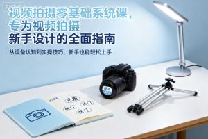 视频拍摄零基础系统课,专为视频拍摄新手设计的全面指南 - 网赚资源网-网赚资源网