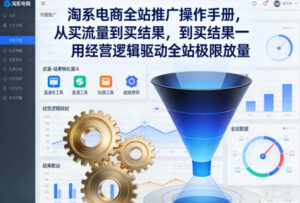 淘系电商全站推广操作手册，从买流量到买结果一用经营逻辑驱动全站极限放量-网赚资源网