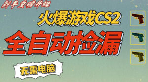 CS2交易市场全自动捡漏賺钱，新年好项目，无需玩游戏，一部手机轻松日入5张，稳定副业【揭秘】-网赚资源网