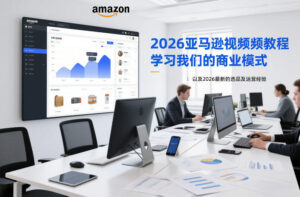 2026亚马逊视频教程，学习我们的商业模式，以及2026最新的选品及运营经验-网赚资源网
