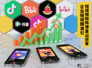 企业短视频精准引流矩阵获客，短视频矩阵爆量战法-网赚资源网