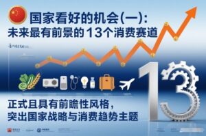 付费文章：国家看好的机会(一):未来最有前景的13个消费赛道-网赚资源网