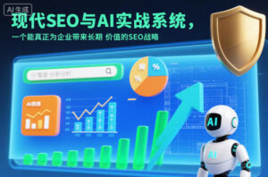 现代SEO与AI实战系统，一个能真正为企业带来长期价值的SEO战略（英语+中文字幕）-网赚资源网