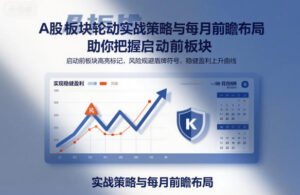 A股板块轮动实战策略与每月前瞻布局，助你把握启动前板块，规避风险，实现稳健盈利-网赚资源网