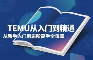TEMU从入门到精通，从新手入门到进阶高手全覆盖-网赚资源网