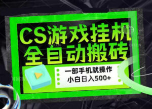 CSGO游戏挂G捡漏搬砖,超稳定的项目,带领1000+小白实现日入500+,数据可视频验证【揭秘】-网赚资源网