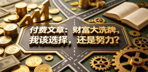 付费文章：财富大洗牌，我该选择，还是努力？-网赚资源网
