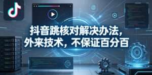 抖音跳核对解决办法,外来技术,不保证百分百-网赚资源网