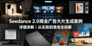 Seedance 2.0商业广告大片生成案例详细讲解|从实操到落地全拆解-网赚资源网