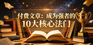 付费文章:成为强者的10大核心法门-网赚资源网