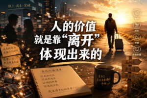 付费文章:人的价值就是靠“离开”体现出来的-网赚资源网
