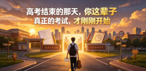 付费文章:高考结束的那天,你这辈子真正的考试,才刚刚开始-网赚资源网