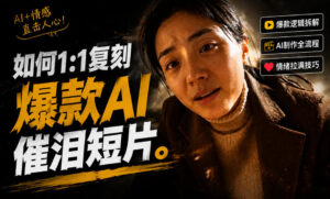 豆包+Gemini生成真人AI短剧-拆解复刻百万爆款第一人称短片,一站式讲透爆款复刻全流程-网赚资源网