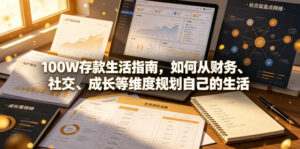 付费文章:100W存款生活指南,如何从财务、社交、成长等维度规划自己的生活-网赚资源网