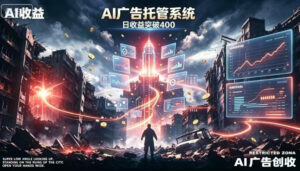 AI智能广告,全自动化运行,单日可达400+,小白新手0基础上手【揭秘】-网赚资源网