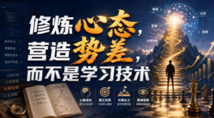 付费文章:修炼心态,营造势差,而不是学习技术-网赚资源网