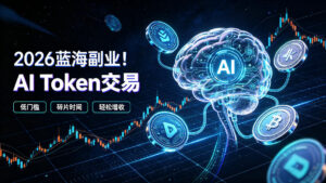 2026全新风口副业|AI智能Token交易,空闲时间轻松 賺 收益,无需全天盯盘【揭秘】-网赚资源网