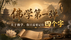 付费文章：佛学第一弹，关于佛学，你只需要记住四个字-网赚资源网