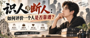 付费文章:识人与断人:如何评价一个人是否靠谱?-网赚资源网