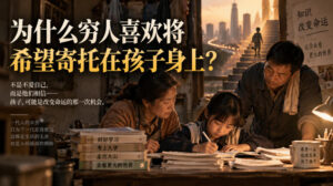 某社群精品文章:为什么穷人喜欢将希望寄托在孩子身上?-网赚资源网