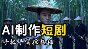 【保姆级手把手教程】AI短剧制作完整流程教学,从小白零基础到成片大神-网赚资源网