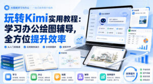 玩转Kimi实用教程：学习办公绘图辅导，全方位提升效率-网赚资源网