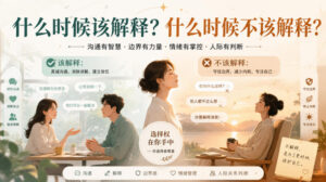 付费文章:什么时候该解释?什么时候不该解释?-网赚资源网