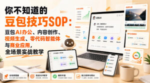 你不知道的豆包技巧SOP:豆包AI办公、内容创作、视频生成、零代码智能体与商业应用,全场景实战教学-网赚资源网