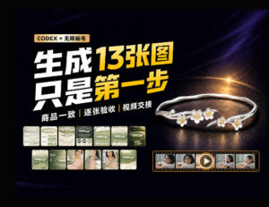 一张商品图，跑出13张电商图和15秒视频方案：这套Skill到底怎么工作？-网赚资源网